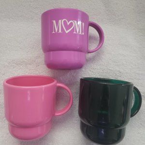 Tupperware Stackable Mugs